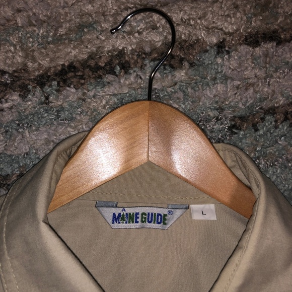 Vintage Maine Guide Tan Hunting Jacket - Picture 3 of 5